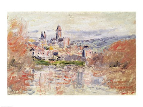 The Village of Vetheuil, c.1881 by Claude Monet