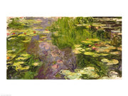 Waterlilies (green horizontal) by Claude Monet