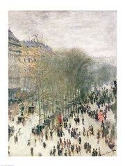Boulevard des Capucines, 1873-4 by Claude Monet