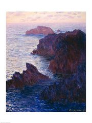 Rocks at Bell-Ile, Port-Domois, 1886 by Claude Monet