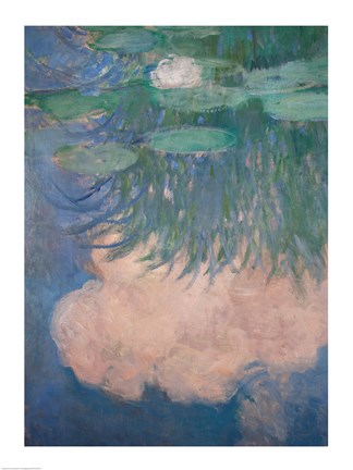 Waterlilies, detail, 1914-17 by Claude Monet