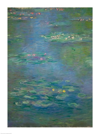 Waterlilies, detail, 1903 by Claude Monet