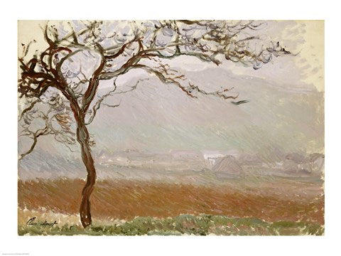 Giverny Countryside by Claude Monet