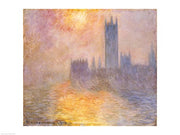 The Houses of Parliament, Sunset, 1904 by Claude Monet