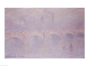 Waterloo Bridge, Hazy Sunshine by Claude Monet