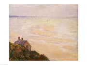 The Hut at Trouville, Low Tide, 1881 by Claude Monet