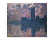 Houses of Parliament, Sunset, 1902 by Claude Monet