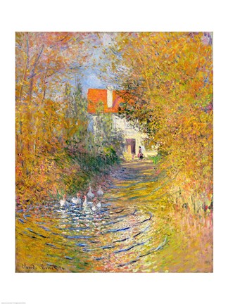 The Duck Pond, 1874 by Claude Monet