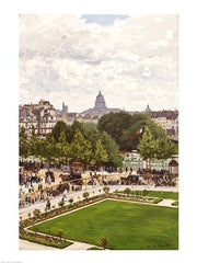 Garden of the Princess, Louvre, 1867 by Claude Monet