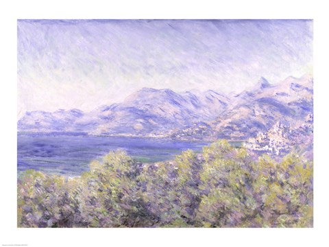 View of Ventimiglia, 1884 by Claude Monet