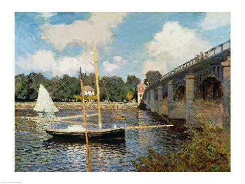 The Seine at Argenteuil by Claude Monet