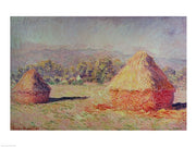 Two Haystacks, 1891 by Claude Monet