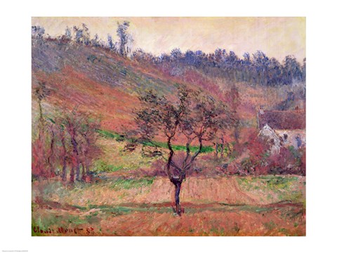 The Valley of Falaise, Calvados, France, 1883 by Claude Monet