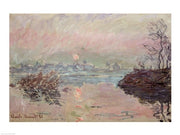 Sunset, 1880 by Claude Monet