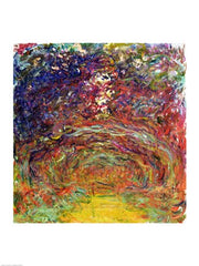 The Rose Path at Giverny, 1920-22 by Claude Monet