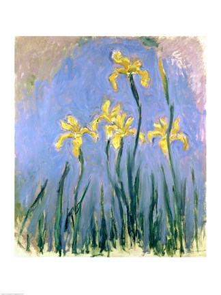 The Yellow Irises, c.1918-25 by Claude Monet