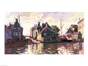 Zaandam by Claude Monet