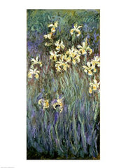 The Yellow Irises by Claude Monet