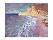 Morning at Etretat, 1883 by Claude Monet