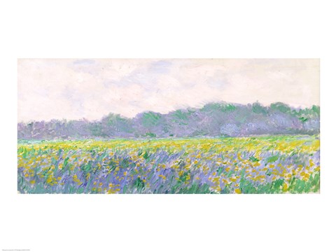 Field of Yellow Irises at Giverny, 1887 by Claude Monet