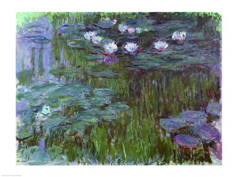 Waterlilies, 1914-17 by Claude Monet