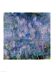 Waterlilies and Reflections of a Willow Tree by Claude Monet