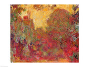 The House seen from the Rose Garden, 1922-24 by Claude Monet