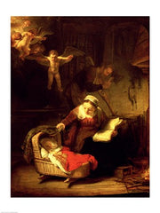 The Holy Family, c.1645 by Rembrandt van Rijn