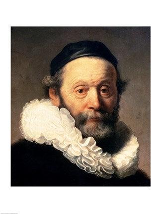 Portrait of Johannes Uyttenbogaert by Rembrandt van Rijn