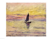 The Sailing Boat, Evening Effect, 1885 by Claude Monet