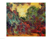 The Artist's House from the Rose Garden by Claude Monet