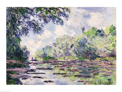 The Seine at Giverny, 1885 by Claude Monet
