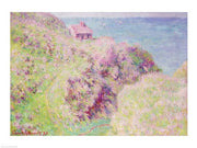 Customs house at Varengeville, 1897 by Claude Monet
