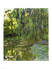 Weeping Willows, The Waterlily Pond at Giverny, c.1918 by Claude Monet