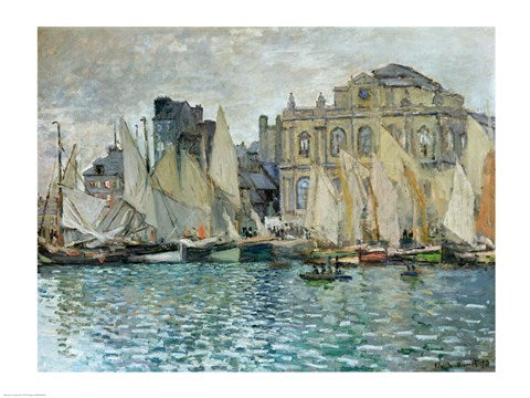 View of Le Havre, 1873 by Claude Monet