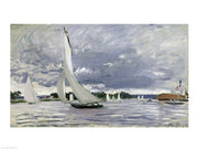 Regatta at Argenteuil, 1872 by Claude Monet