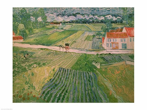 Landscape at Auvers after the Rain, 1890 by Vincent Van Gogh