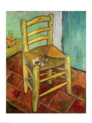 Vincent's Chair, 1888 by Vincent Van Gogh