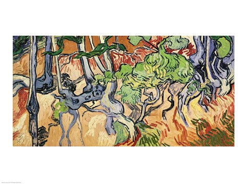 Tree roots, 1890 by Vincent Van Gogh