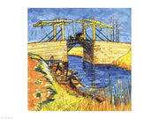 Le Pont de Langlois a Arles, 1888 by Vincent Van Gogh