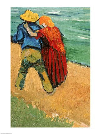 A Pair of Lovers, Arles, 1888 by Vincent Van Gogh