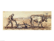 At the Plough by Vincent Van Gogh