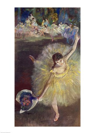 End of an Arabesque, 1877 by Edgar Degas