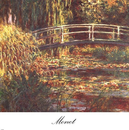 Le Bassin aux Nympheas: Harmonie Rose by Claude Monet