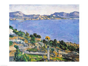 L'Estaque, View of the Bay of Marseilles by Paul Cezanne