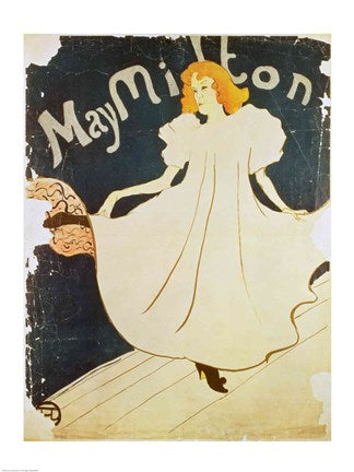 May Milton, France, 1895 by Henri de Toulouse-Lautrec