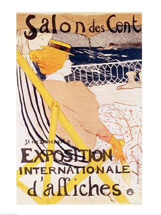 Poster advertising the 'Exposition Internationale d'Affiches', Paris, c.1896 by Henri de Toulouse-Lautrec