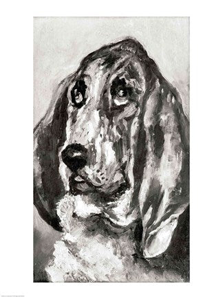 Head of a Dog Running, 1880 by Henri de Toulouse-Lautrec