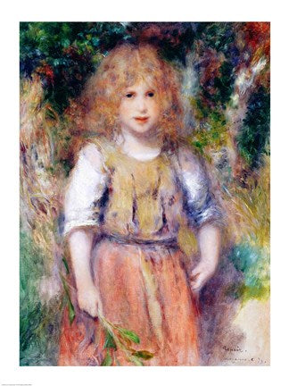 Gypsy Girl, 1879 by Pierre-Auguste Renoir