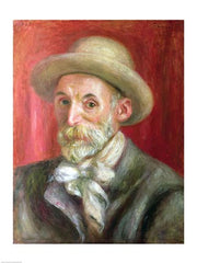 Self portrait, 1910 by Pierre-Auguste Renoir